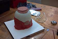 Image of Tiki Torch Helmet Cover