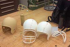 Image of Tiki Torch Helmet Cover