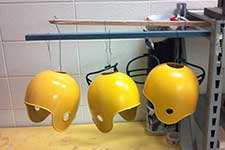 Image of Tiki Torch Helmet Cover